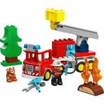 LEGO® DUPLO® 10473 Hasičské auto s hadicí a hasičem Obrázek k setu10473
