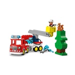 LEGO® DUPLO® 10473 Hasičské auto s hadicí a hasičem Obrázek k setu10473