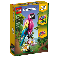 31144 Exotický růžový papoušek Obrázek k setu 31144
