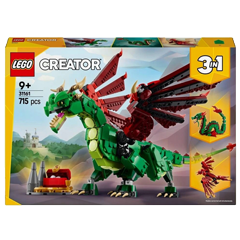 31161 Středověký drak Obrázek k setu 31161