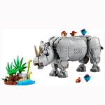 LEGO® Creator 31171 Divoká zvířata: Majestátní nosorožec s ptáčky Obrázek k setu31171