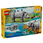 LEGO® Creator 31171 Divoká zvířata: Majestátní nosorožec s ptáčky Obrázek k setu31171