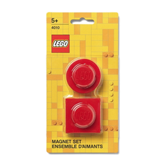 40101730 LEGO magnetky červené, set 2 ks Obrázek k setu 40101730