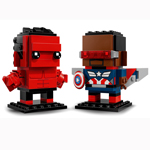 LEGO® Super Heroes 40668 Figurky Kapitána Ameriky a Červeného Hulka Obrázek k setu40668