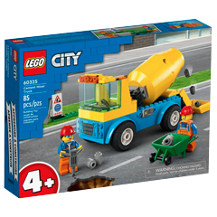 60325 Náklaďák s míchačkou na beton Obrázek k setu 60325