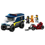 LEGO® City Policie 60479 Policejní dodávka pro převoz vězňů Obrázek k setu60479