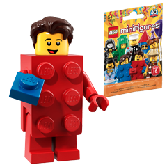 71021002 18. série - Chlapík v kostýmu kostky LEGO Obrázek k setu 71021002