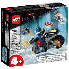 76189 Captain America vs. Hydra Obrázek k setu 76189