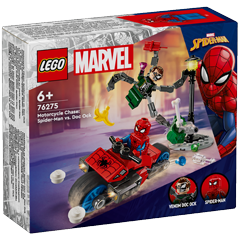 76275 Honička na motorce: Spider-Man vs. Doc Ock Obrázek k setu 76275