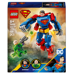 76302 76302 Superman™ v robotickém obleku vs. Lex Luthor Obrázek k setu 76302