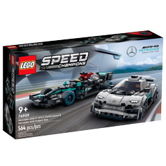 76909 Mercedes-AMG F1 W12 E Performance a Mercedes-AMG Project One Obrázek k setu 76909