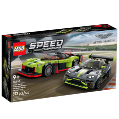 76910 Aston Martin Valkyrie AMR Pro a Aston Martin Vantage GT3 Obrázek k setu 76910