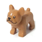 LEGO® Minifigurky Zvířátka 88905332 Buldoček hnědý Obrázek k setu88905332