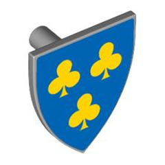 88909030 Štít s trojlístky Obrázek k setu 88909030